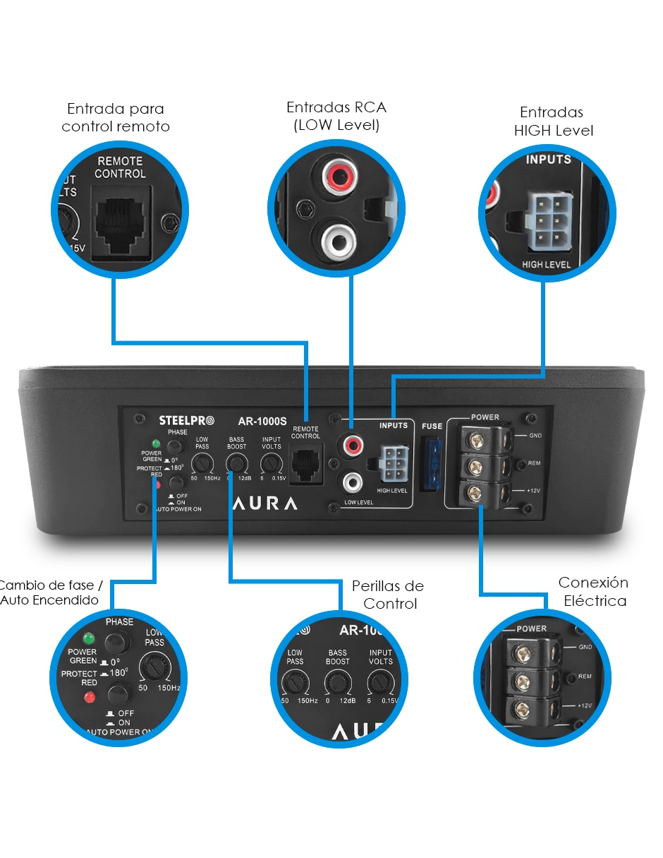 Subwoofer Steelpro ar-1000s