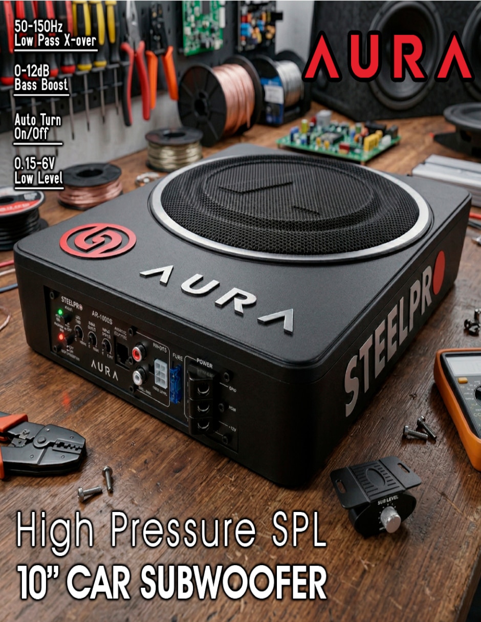 Subwoofer Steelpro ar-1000s