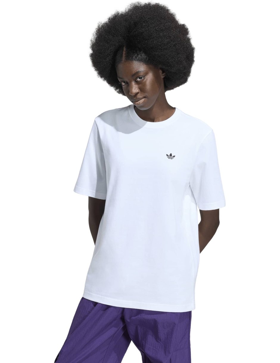 Playera manga corta Ess Tee cuello redondo mujer