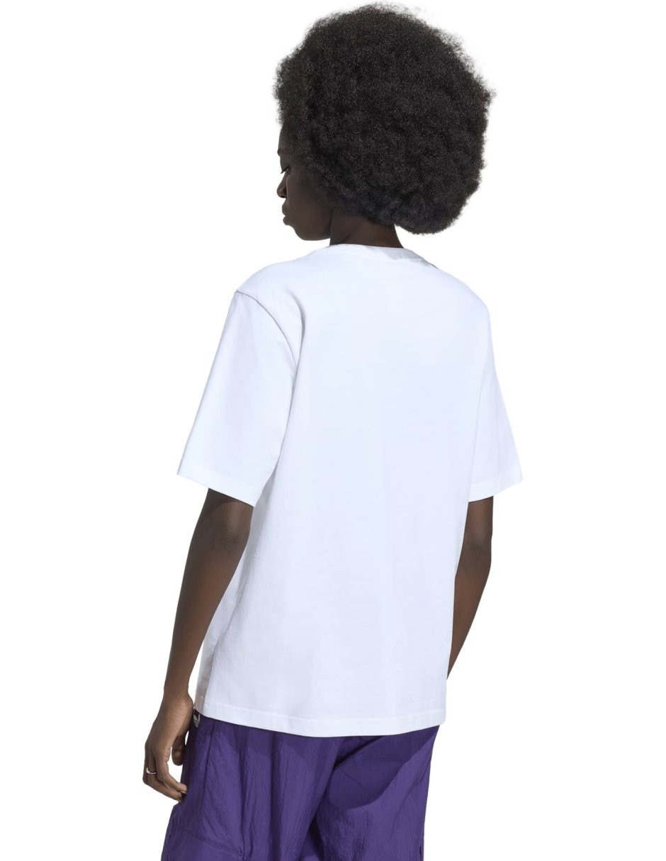 Playera manga corta Ess Tee cuello redondo mujer