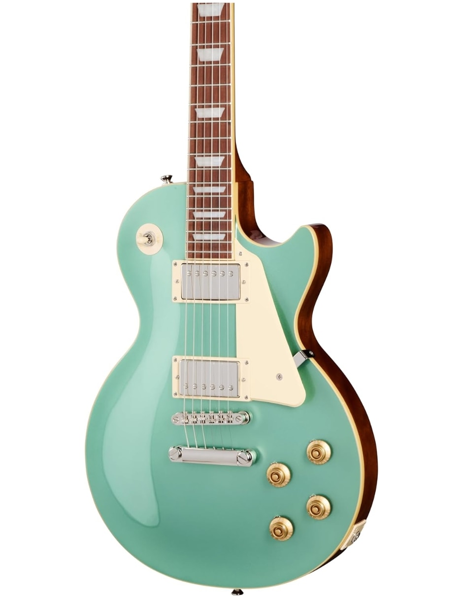 Guitarra eléctrica Epiphone les paul standard 50s inverness green con gig bag
