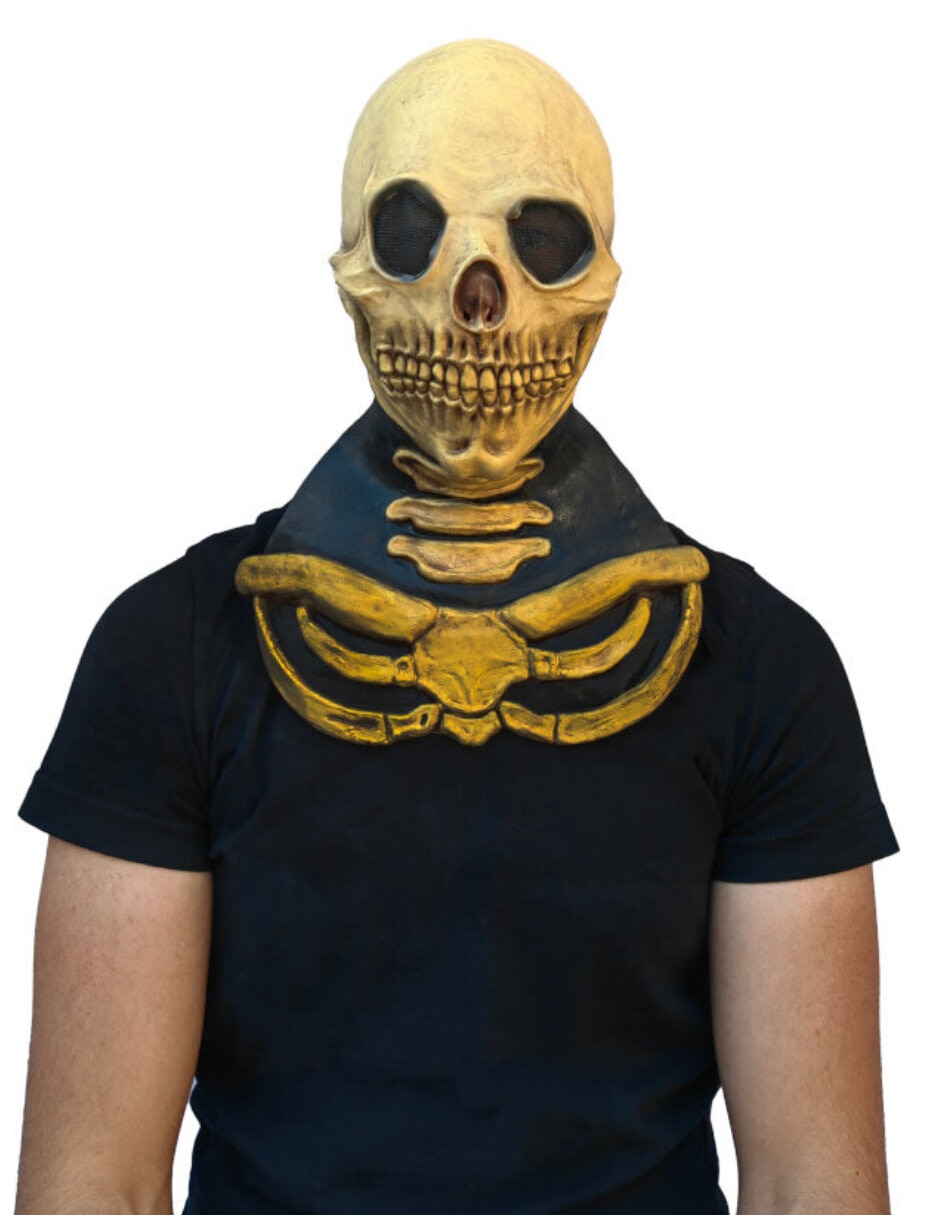 Máscara para disfraz de calavera 8