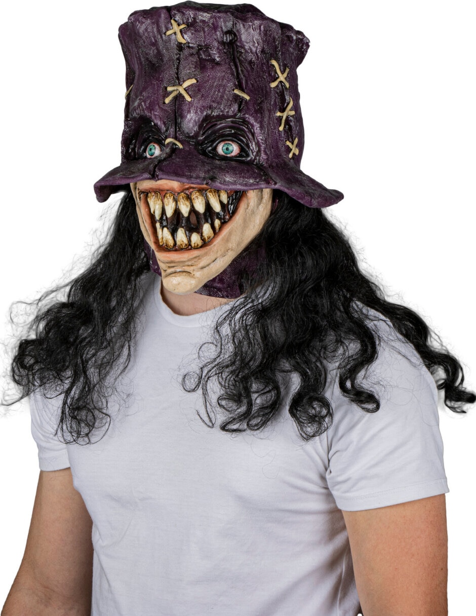 Máscara para disfraz de criatura creepy Ghoulish Productions