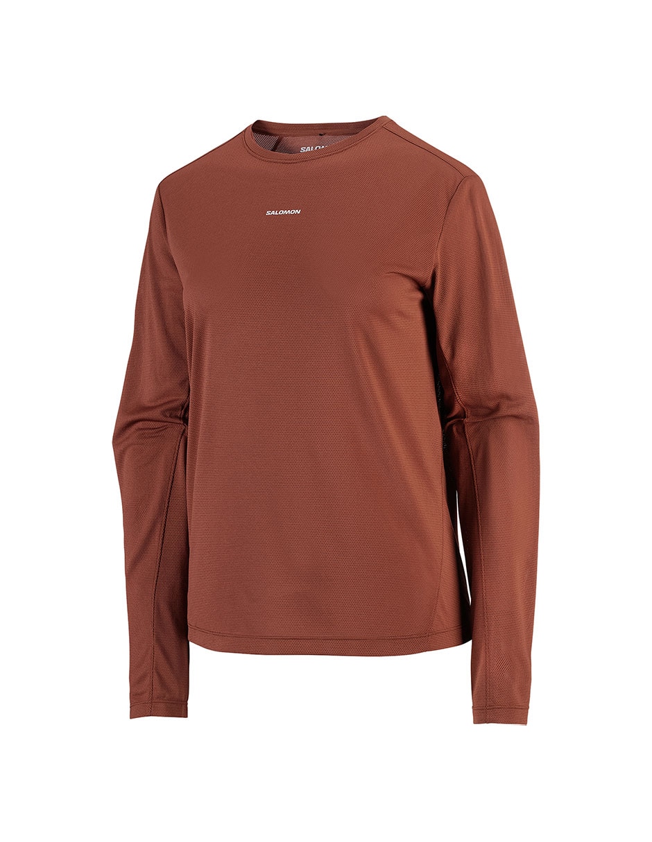 Playera deportiva para correr Salomon de mujer