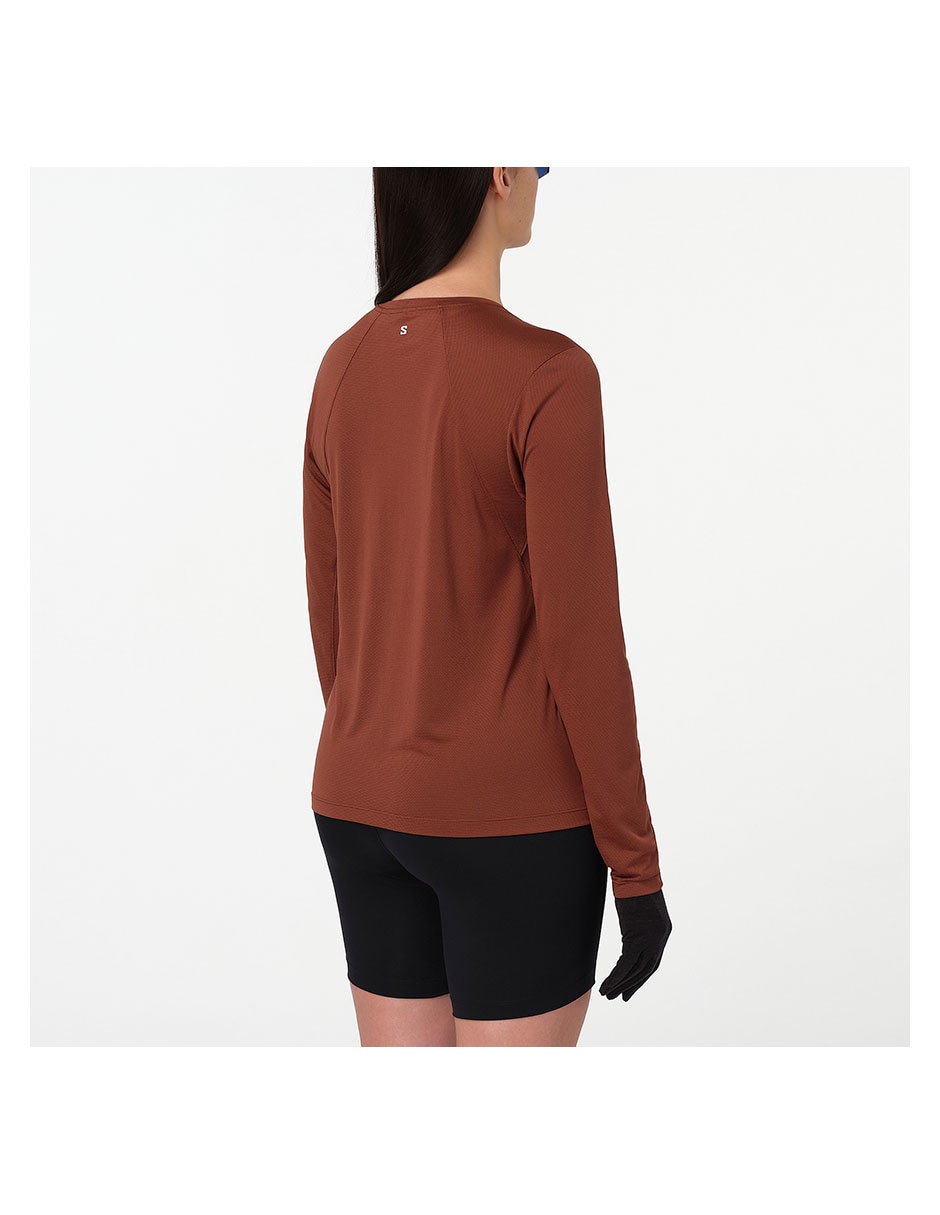 Playera deportiva para correr Salomon de mujer