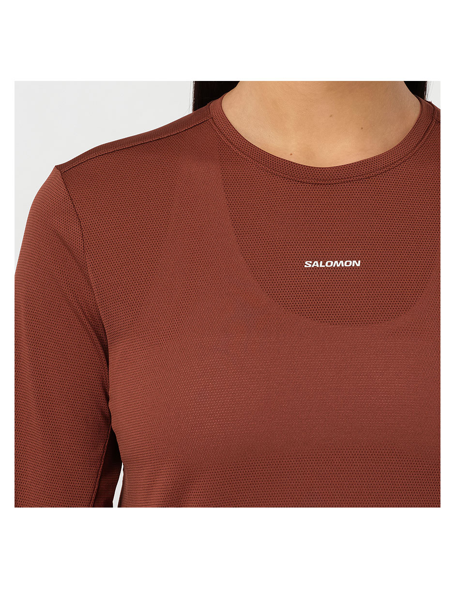 Playera deportiva para correr Salomon de mujer