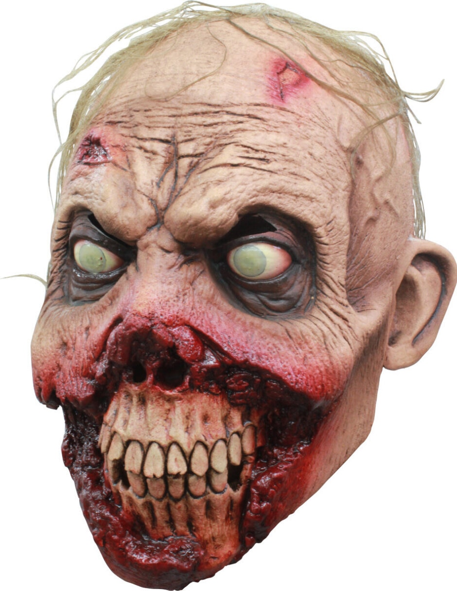 Máscara para disfraz de zombie
