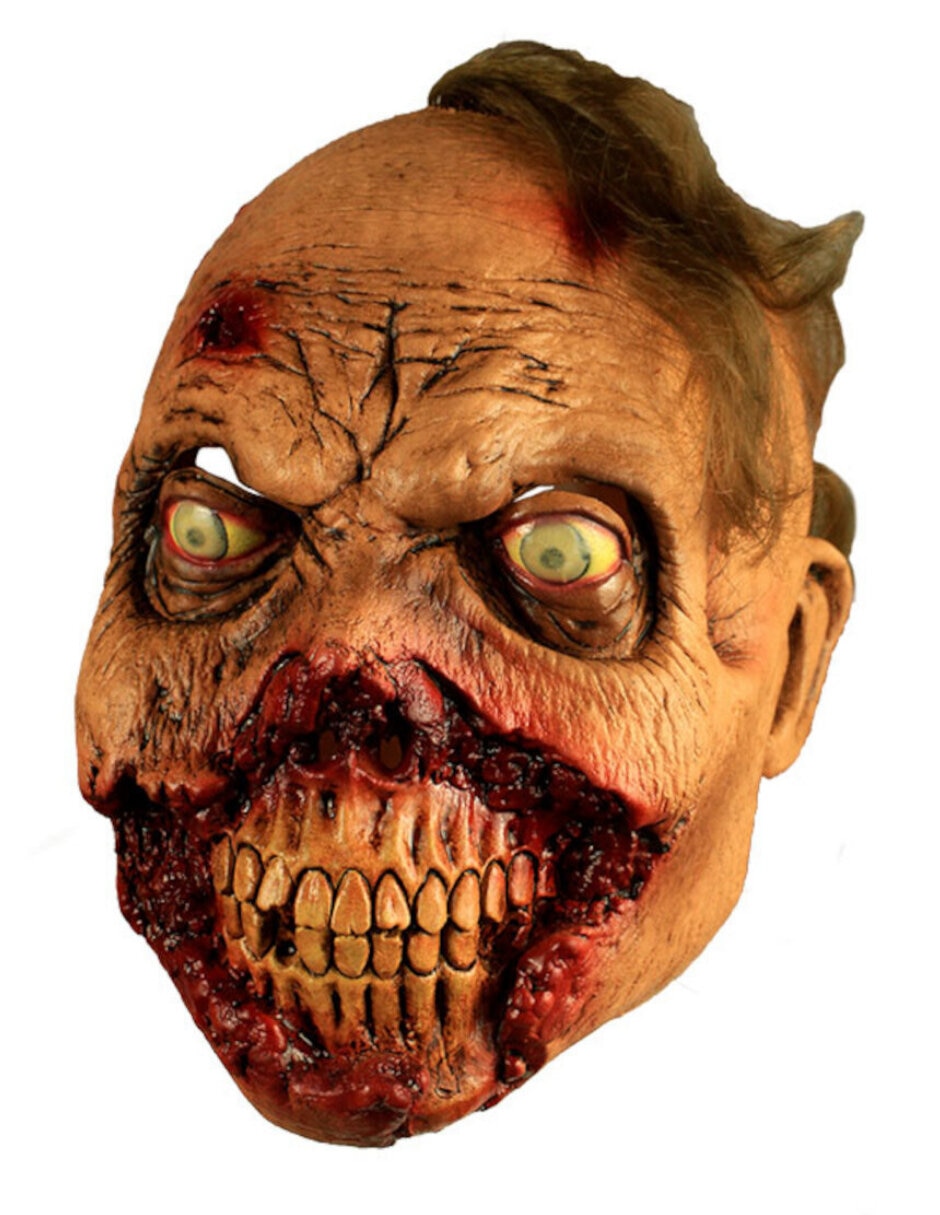 Máscara para disfraz de zombie Ghoulish Productions