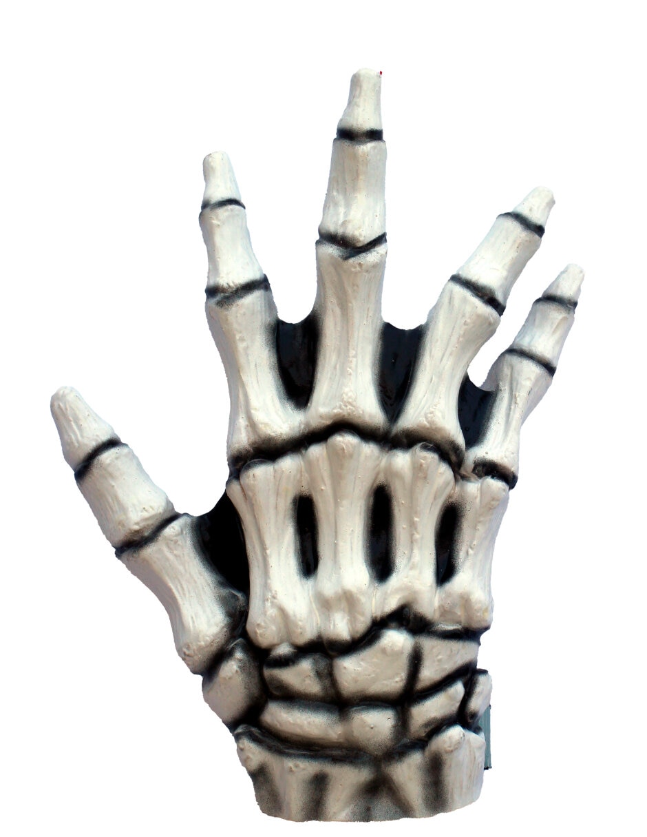 Guantes para disfraz de mano de esqueleto Ghoulish Productions