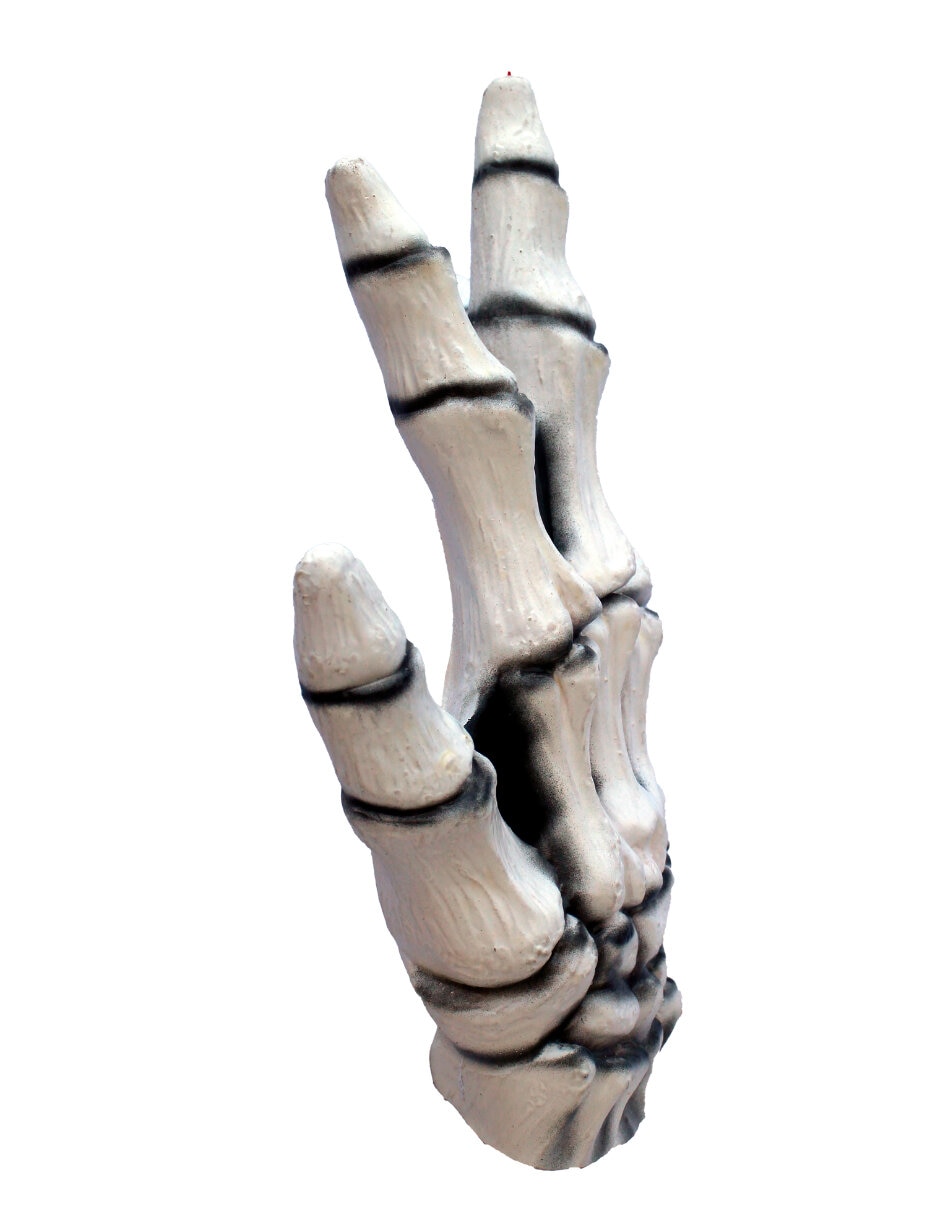 Guantes para disfraz de mano de esqueleto Ghoulish Productions