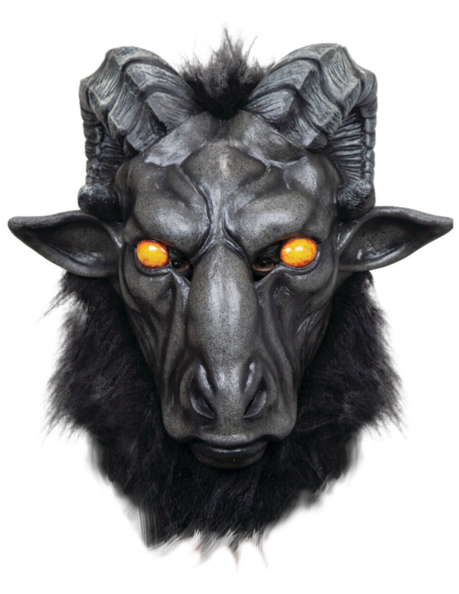 Máscara para disfraz de baphomet