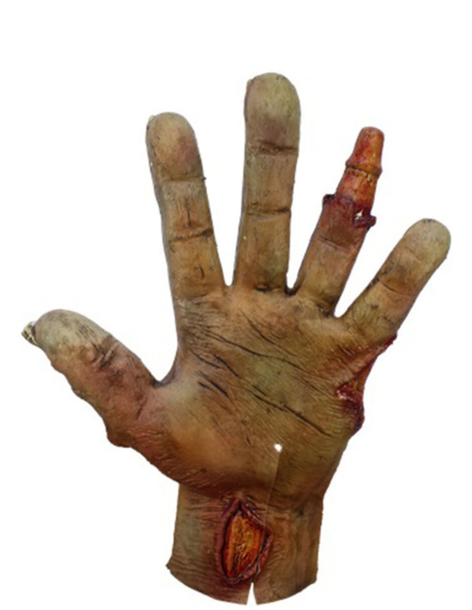 Guantes para disfraz de mano de zombie Ghoulish Productions