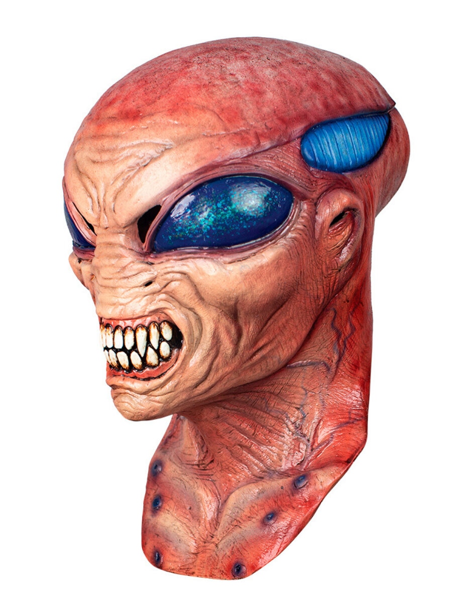 Máscara para disfraz de alien