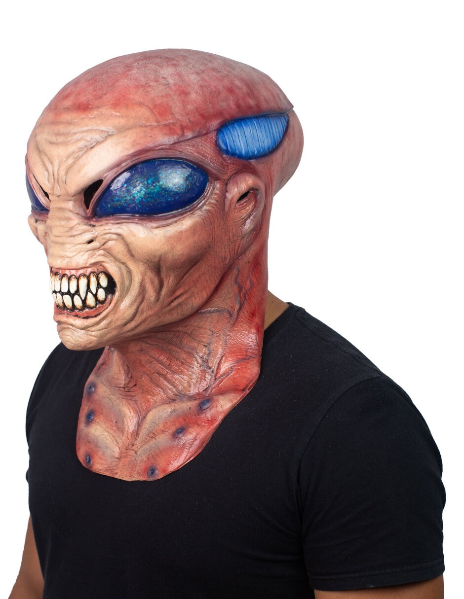Máscara para disfraz de alien 6