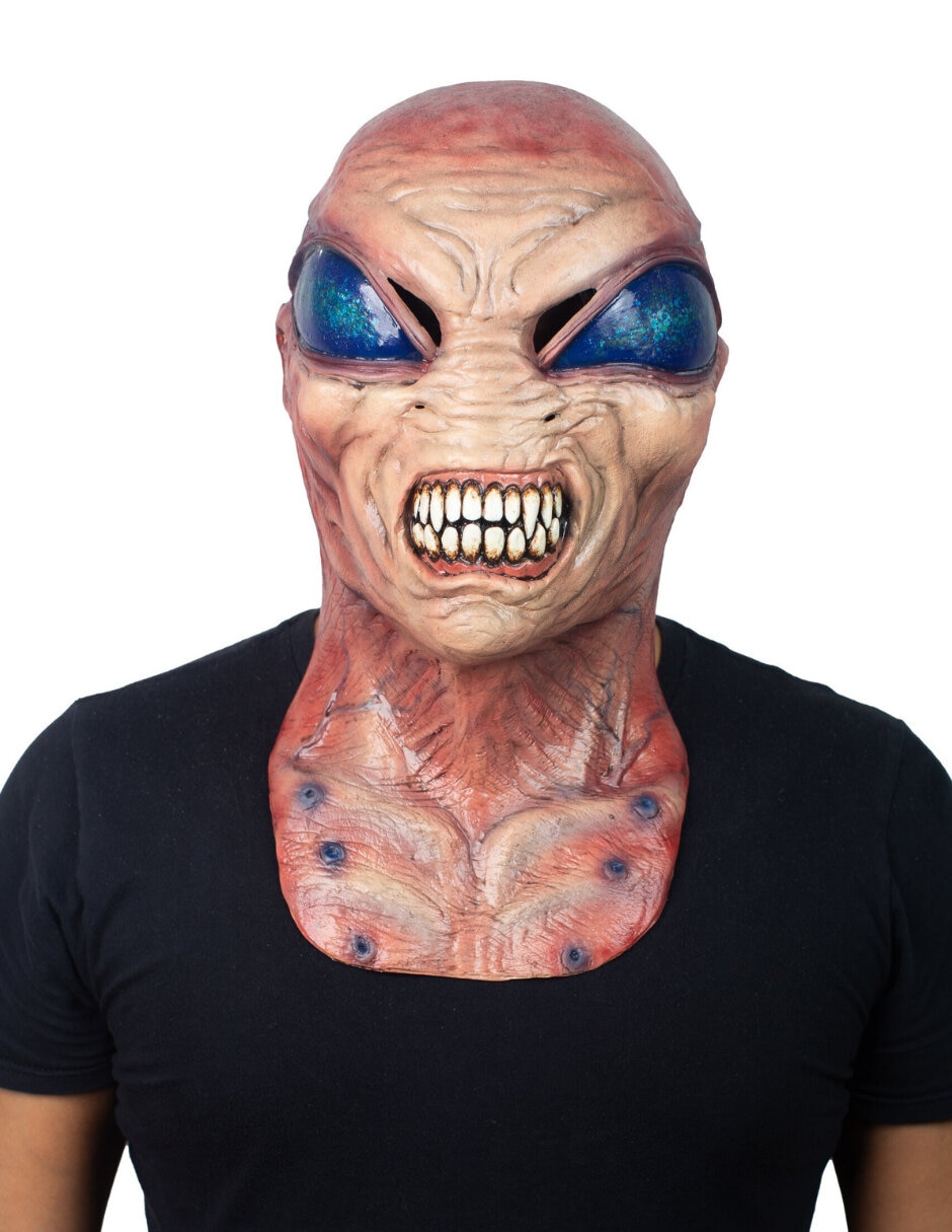 Máscara para disfraz de alien 7