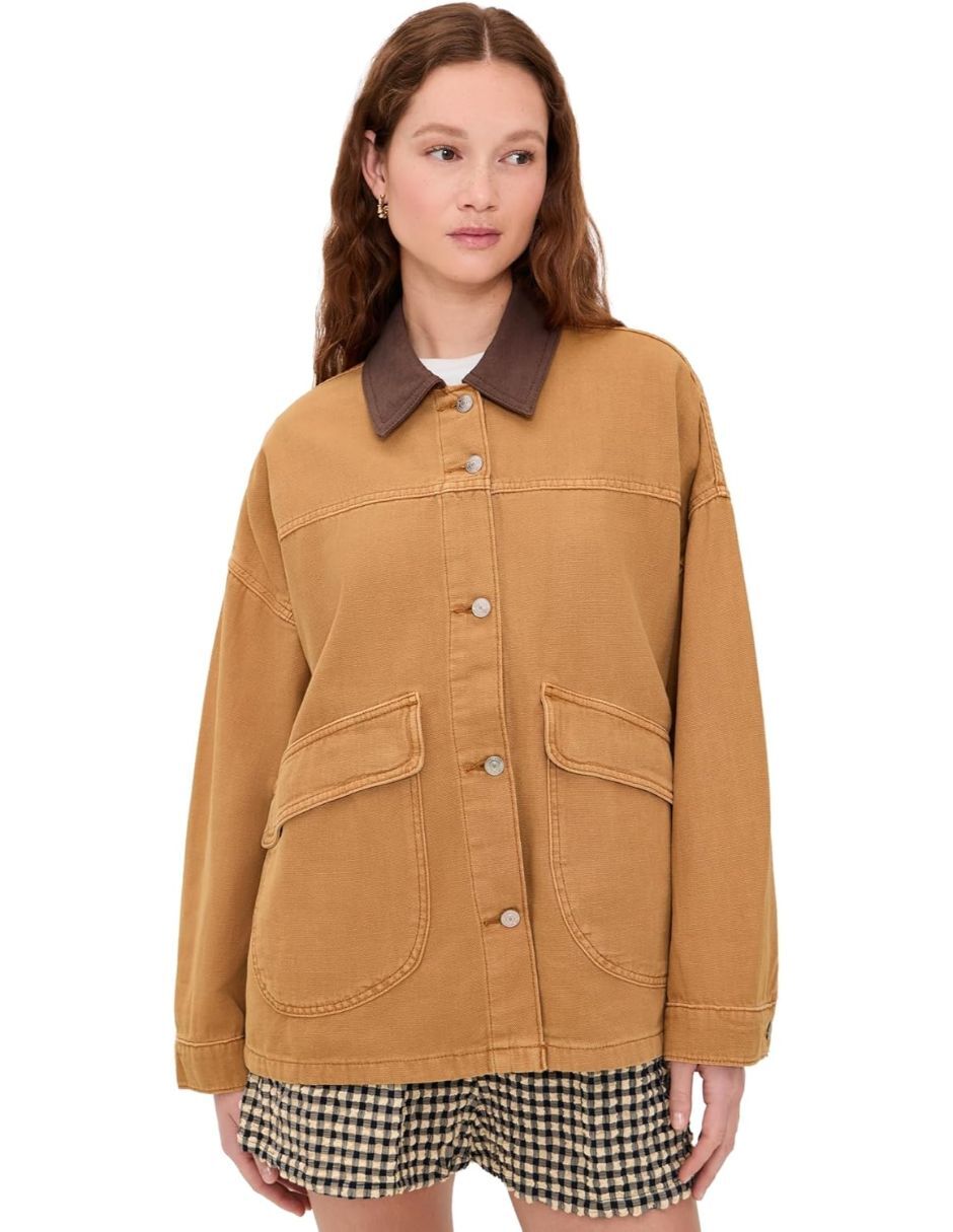 Chamarra casual WTD para mujer