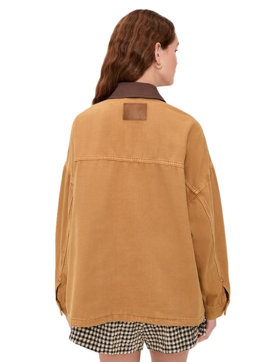Chamarra casual WTD para mujer