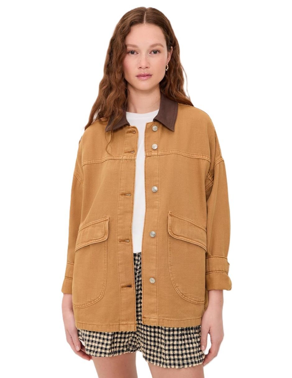 Chamarra casual WTD para mujer