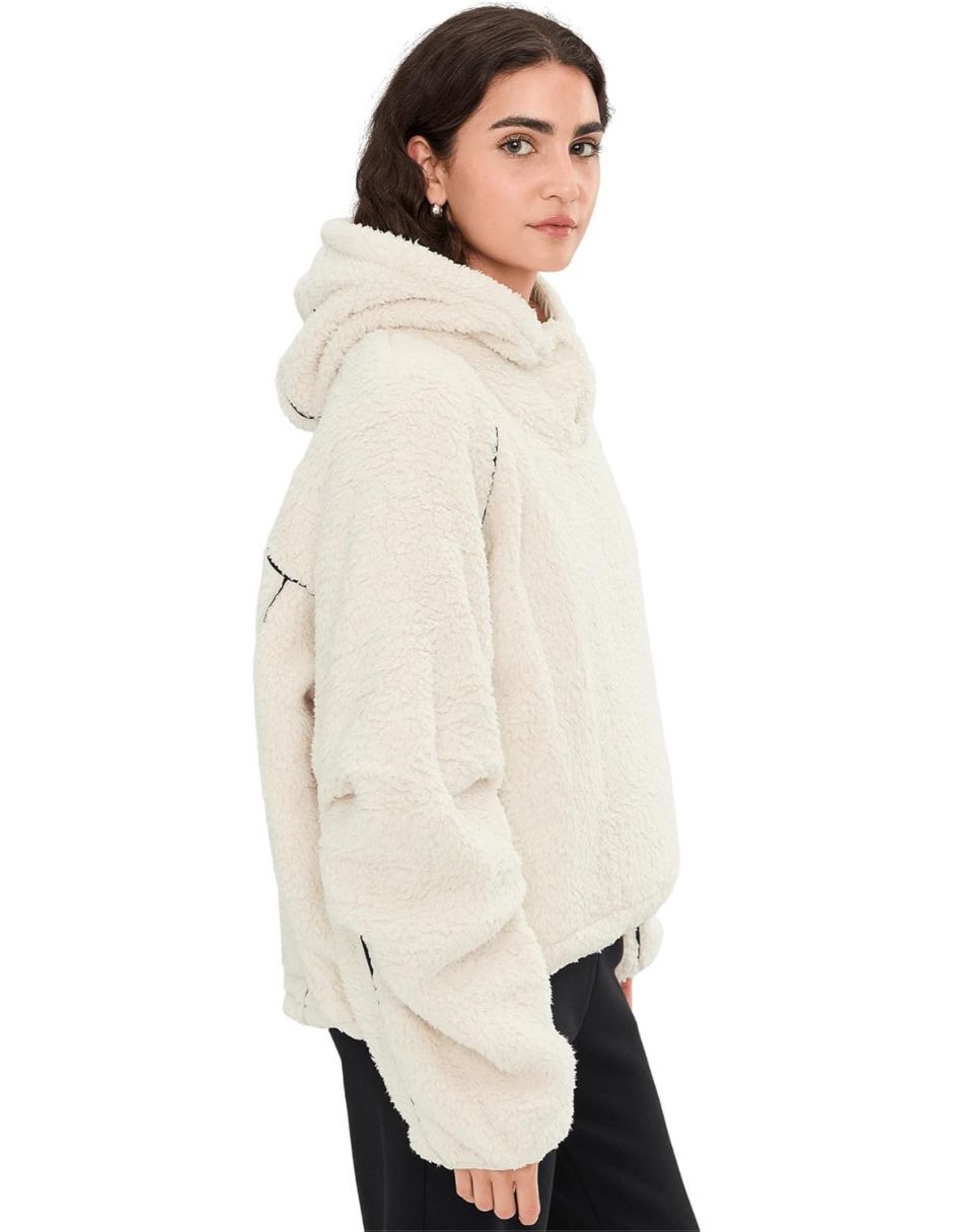 Chamarra casual WTD para mujer