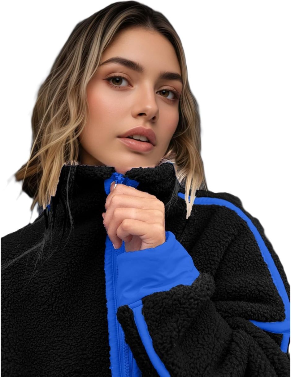 Chamarra casual WTD para mujer