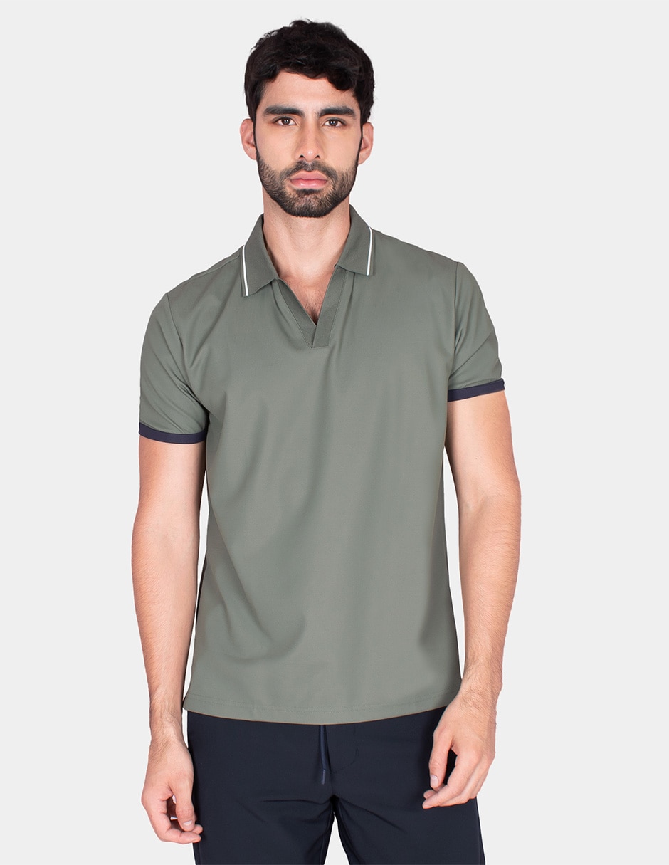 Playera tipo polo para hombre