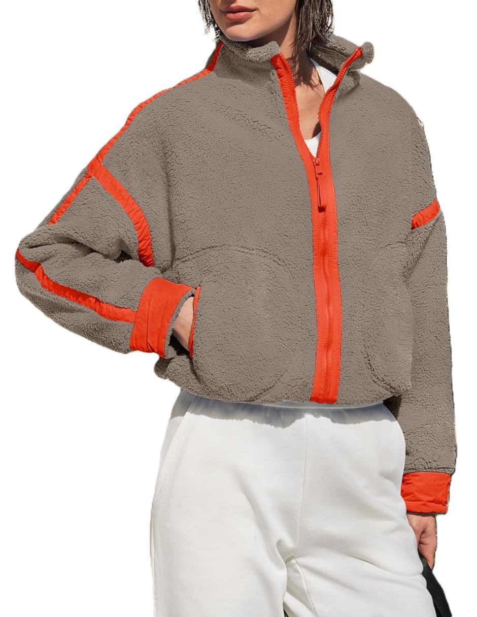 Chamarra casual WTD para mujer