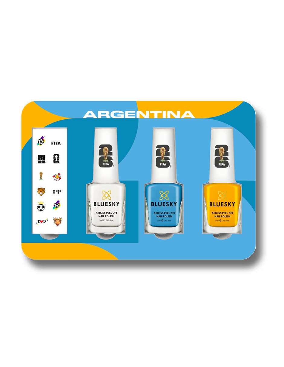 Esmalte de uñas Bluesky x fifa world cup 2026 americas collection nail art boxes