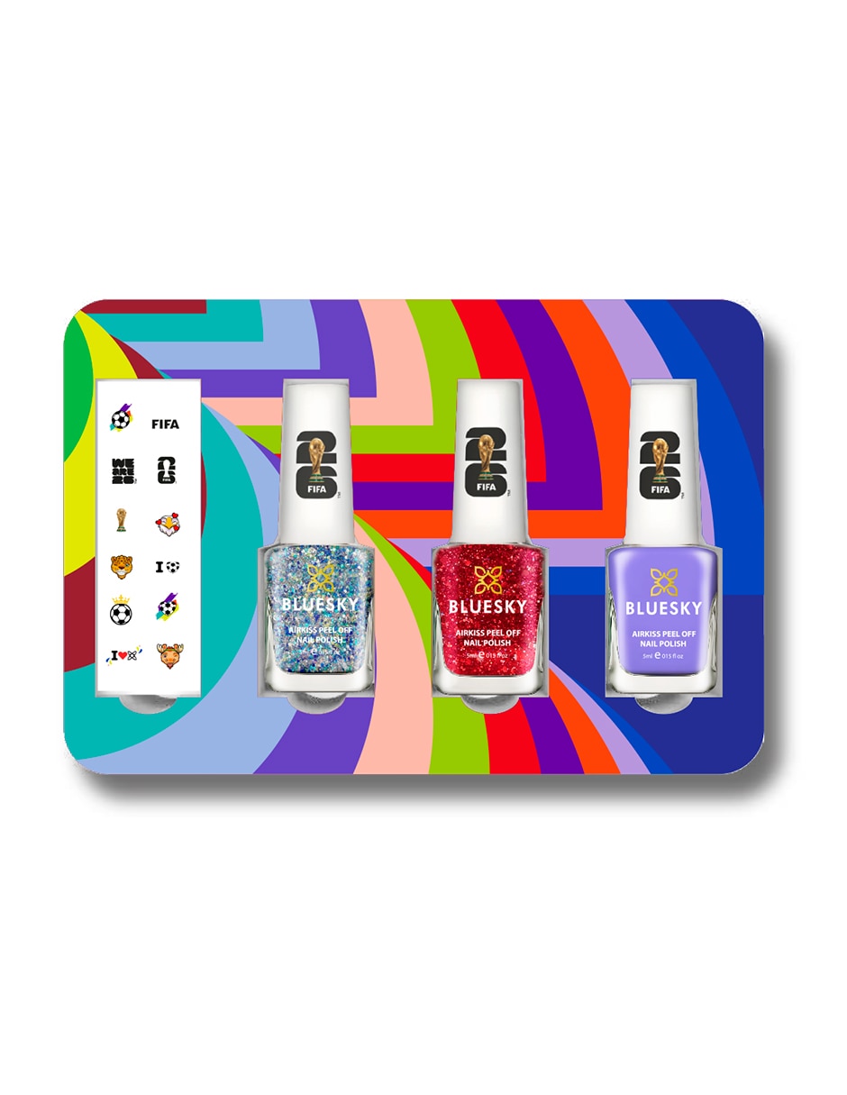 Esmalte de uñas Bluesky x Fifa World Cup 2026 – Americas Collection Nail Art Boxes