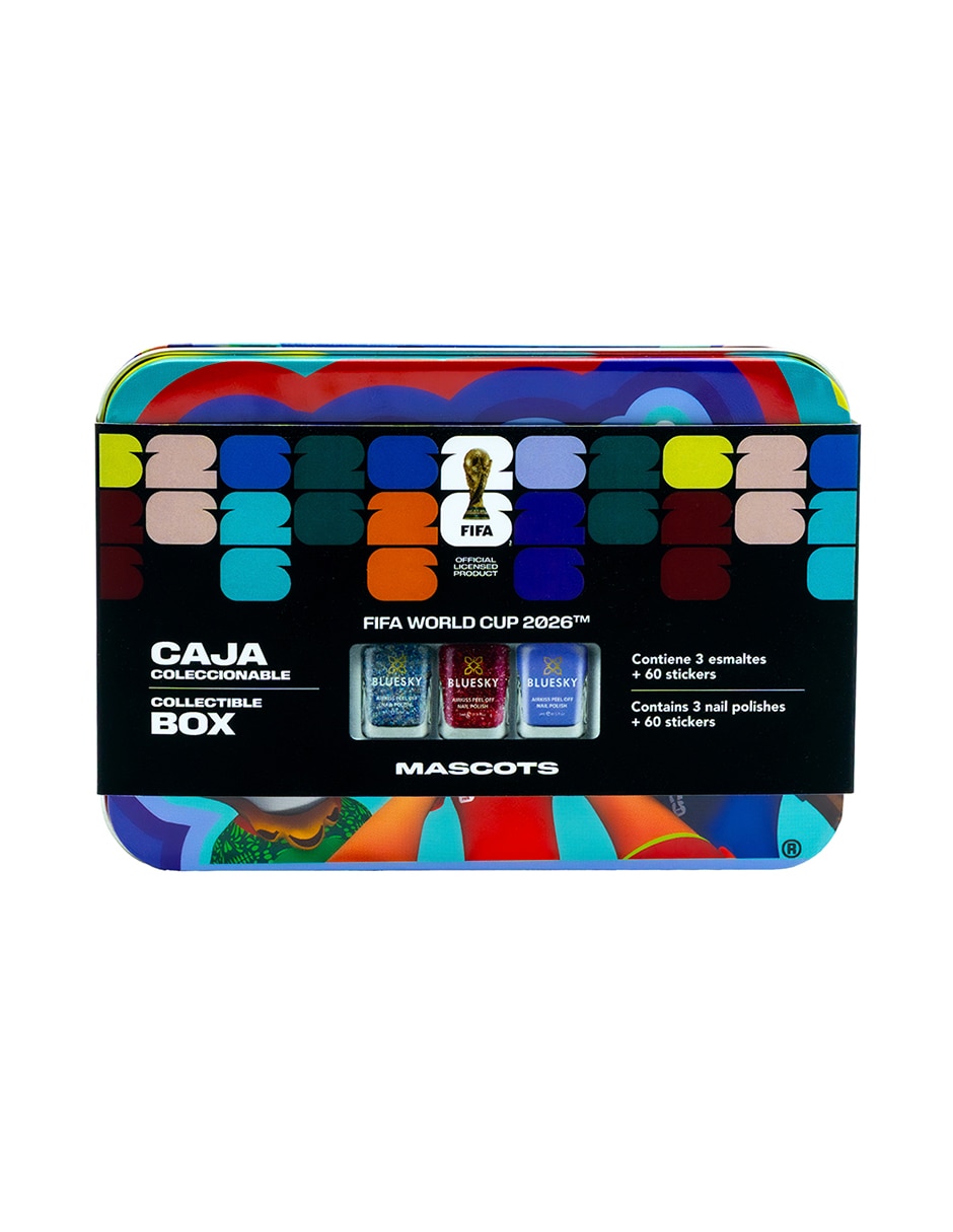 Esmalte de uñas Bluesky x Fifa World Cup 2026 – Americas Collection Nail Art Boxes