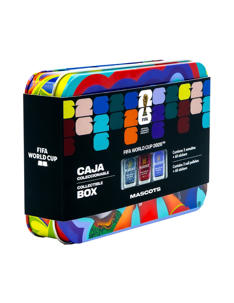 Esmalte de uñas Bluesky x Fifa World Cup 2026 – Americas Collection Nail Art Boxes