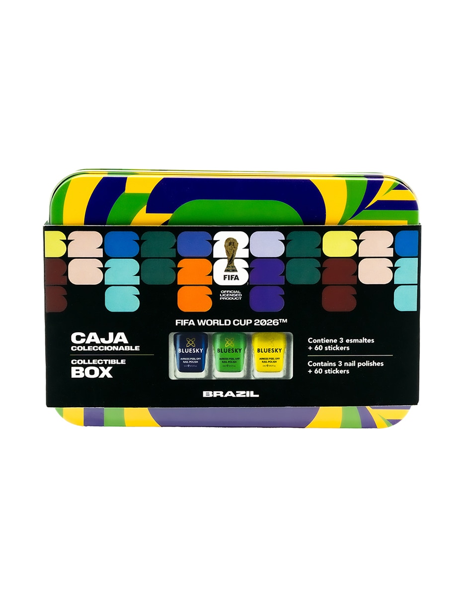 Esmalte de uñas Bluesky x Fifa World Cup 2026 – Americas Collection Nail Art Boxes
