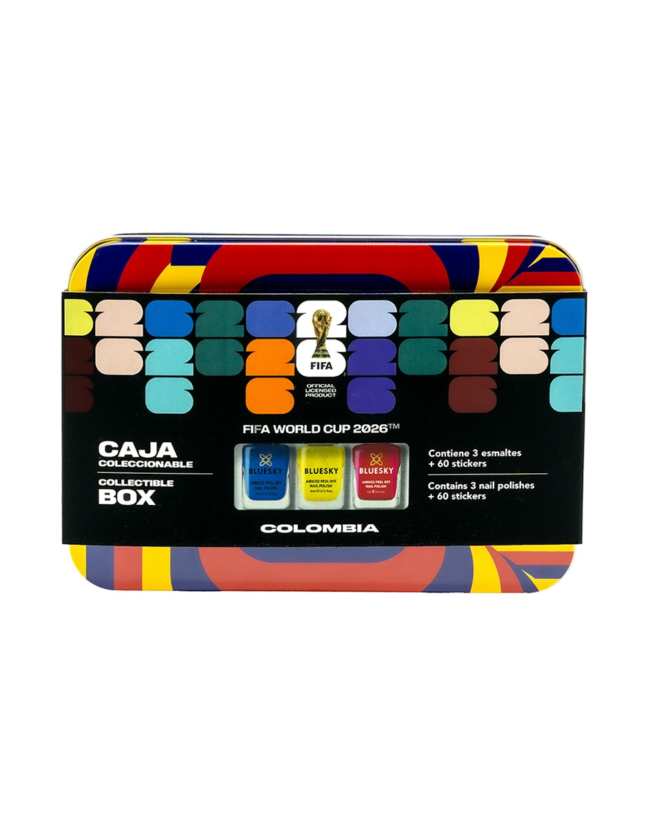 Esmalte de uñas Bluesky x Fifa World Cup 2026 – Americas Collection Nail Art Boxes