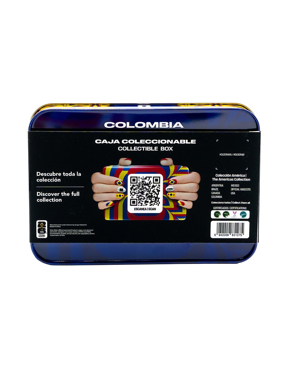 Esmalte de uñas Bluesky x Fifa World Cup 2026 – Americas Collection Nail Art Boxes