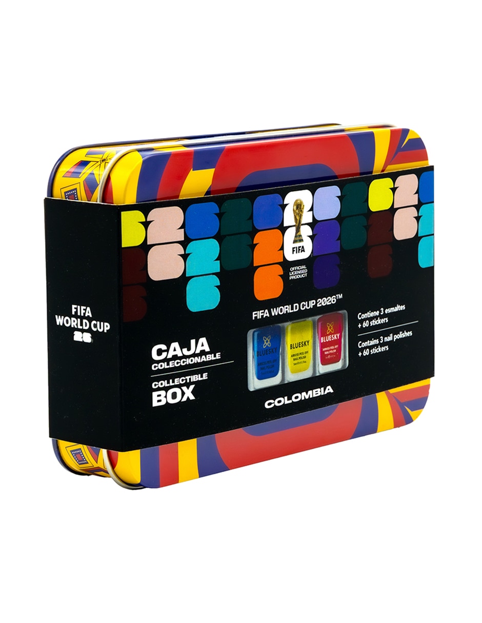 Esmalte de uñas Bluesky x Fifa World Cup 2026 – Americas Collection Nail Art Boxes