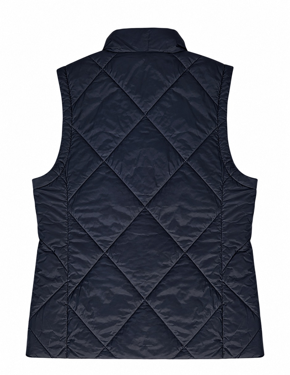 Chaleco Tommy Hilfiger resistente al agua de nylon para mujer