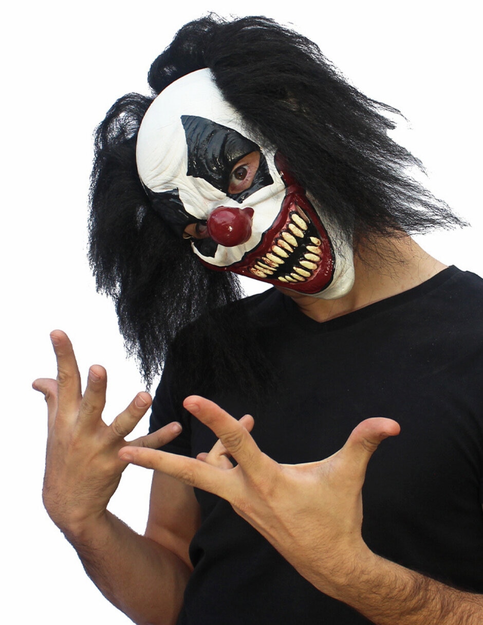 Máscara para disfraz de payaso