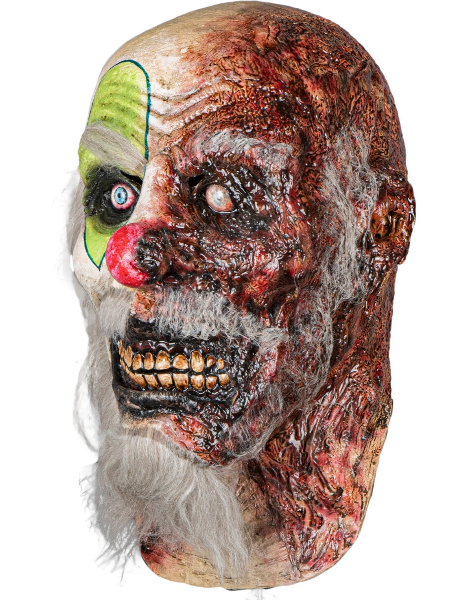 Máscara para disfraz payaso quemado Máscara para disfraz payaso quemado