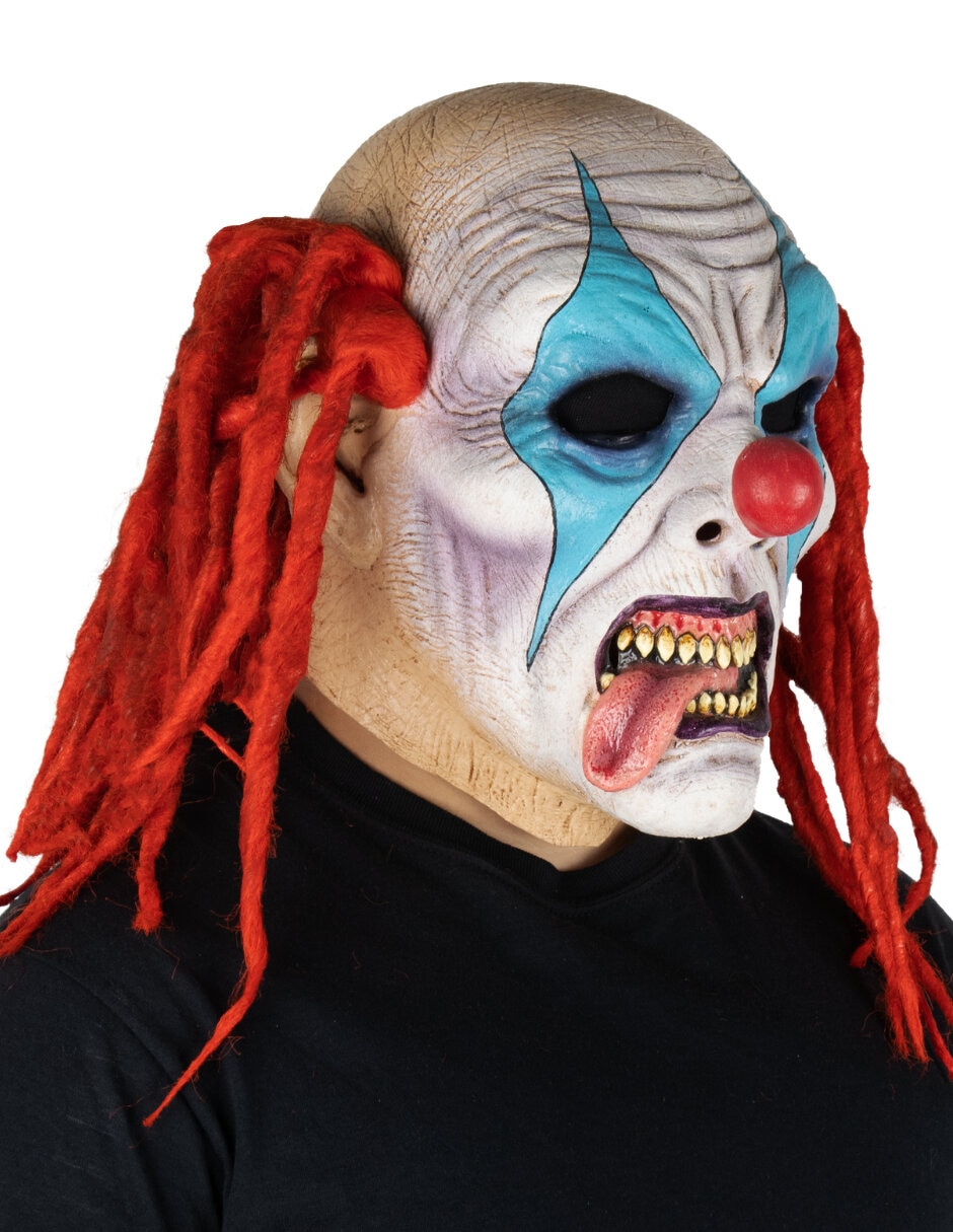 Máscara para disfraz de payaso kill the clowns Crazy Máscara Ghoulish Productions