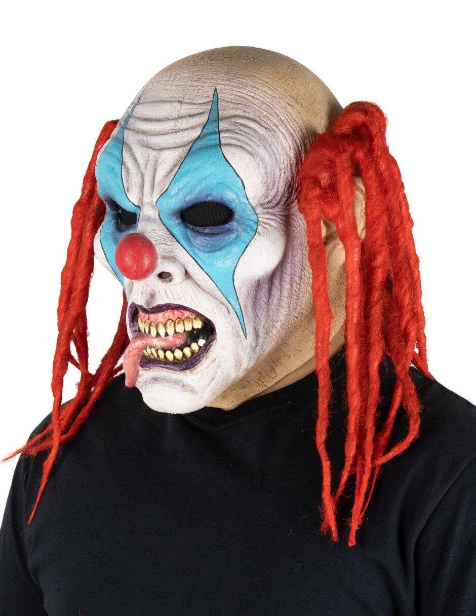 Máscara para disfraz de payaso kill the clowns Crazy Máscara Ghoulish Productions