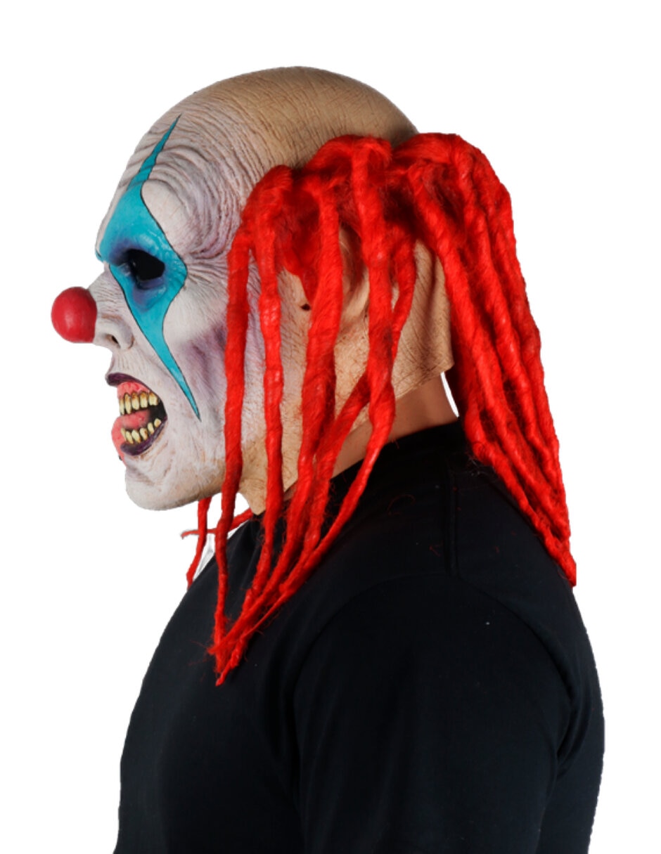 Máscara para disfraz de payaso kill the clowns Crazy Máscara Ghoulish Productions