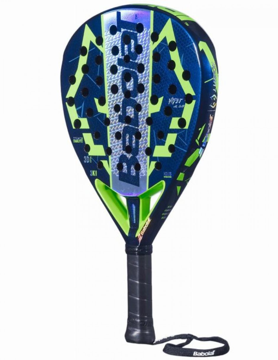 Pala de pádel Babolat Viper Juan Lebrón 3.0 azul