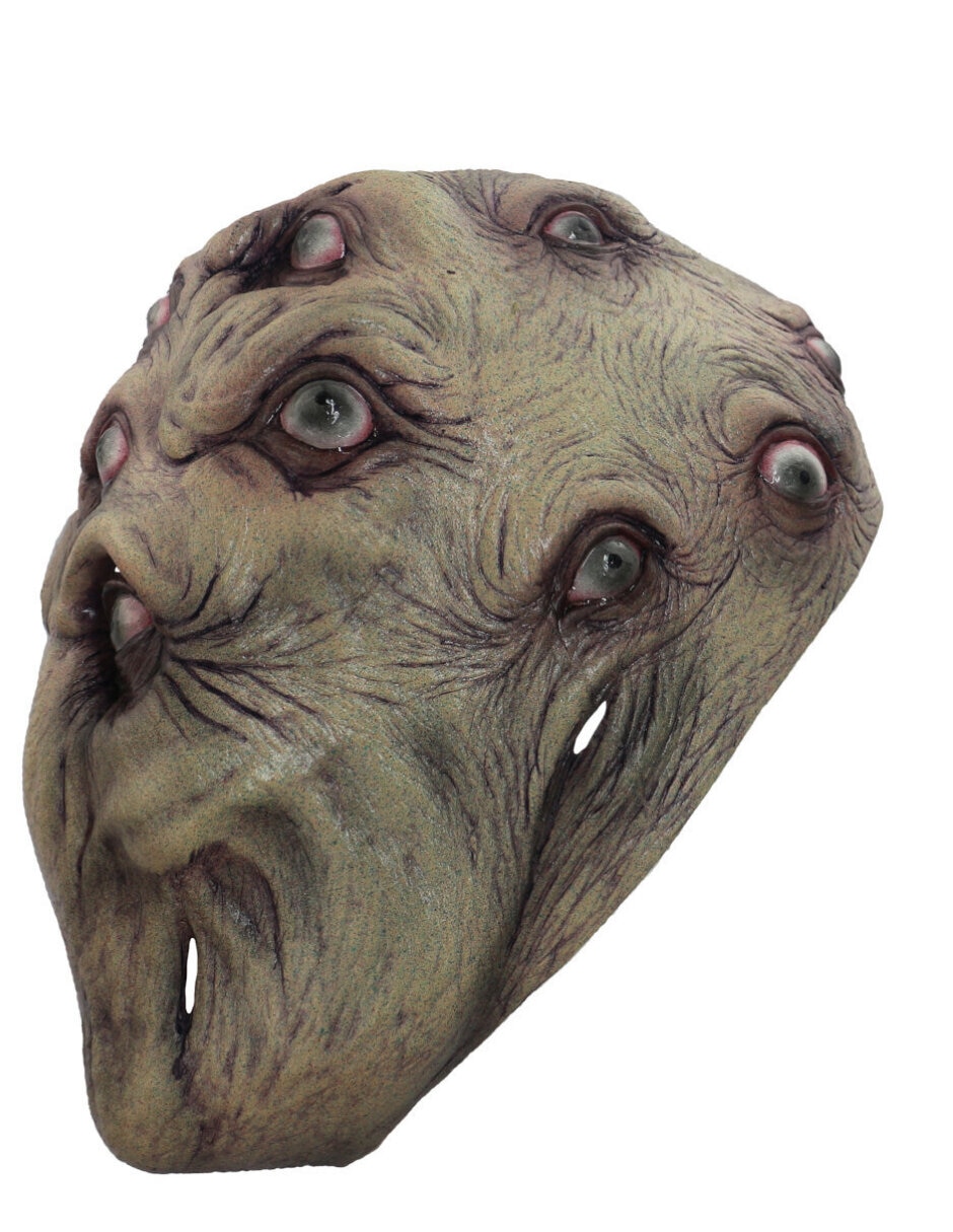 Máscara para disfraz de criatura de horror Ghoulish Productions