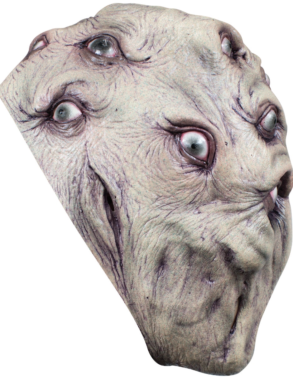 Máscara para disfraz de criatura de horror Ghoulish Productions
