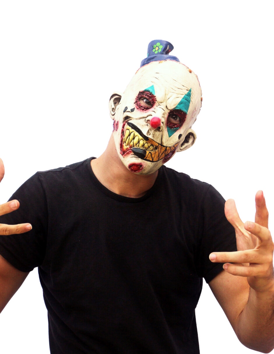 Máscara para disfraz de payaso Ghoulish Productions