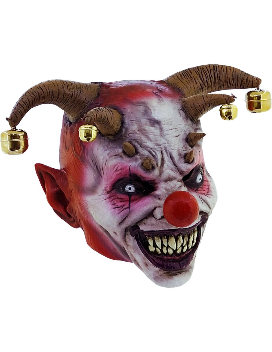 Máscara para disfraz de payaso aterrador Ghoulish Productions