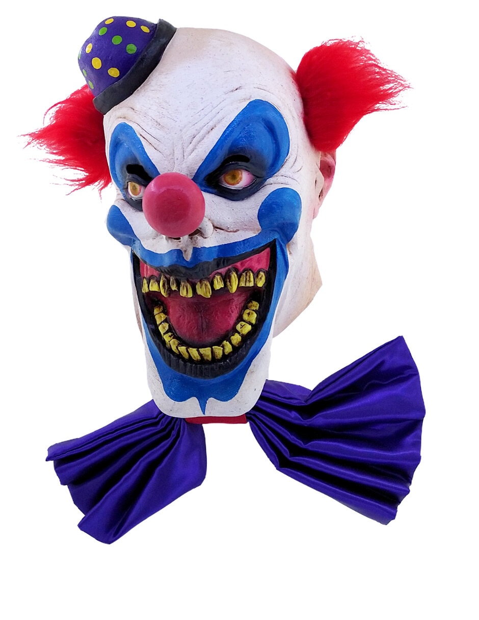 Máscara para disfraz de payaso malvado Ghoulish Productions