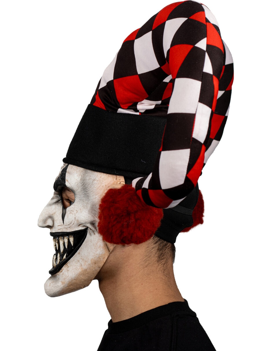 Máscara para disfraz de bufón aterrador Ghoulish Productions