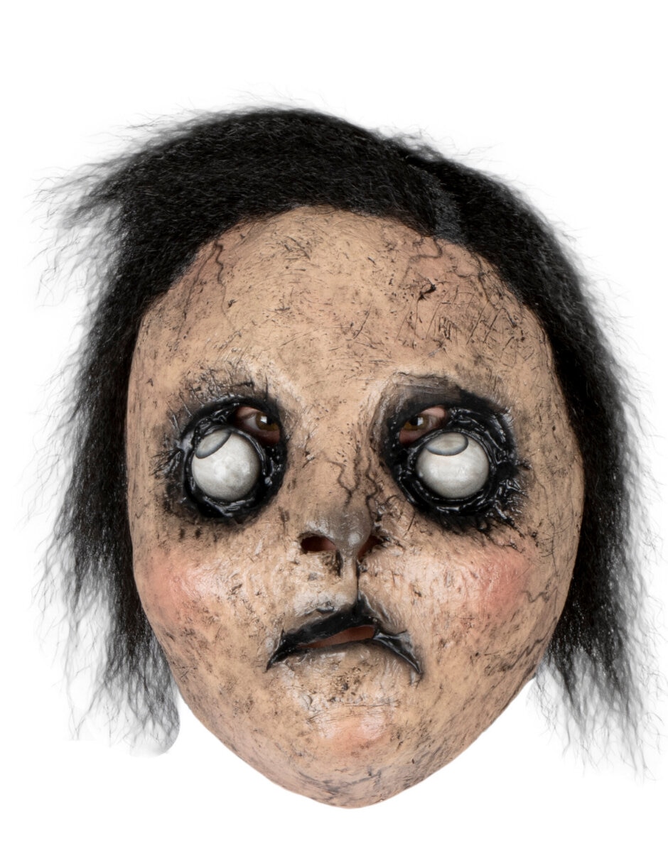 Máscara para disfraz de niño siniestro Ghoulish Productions