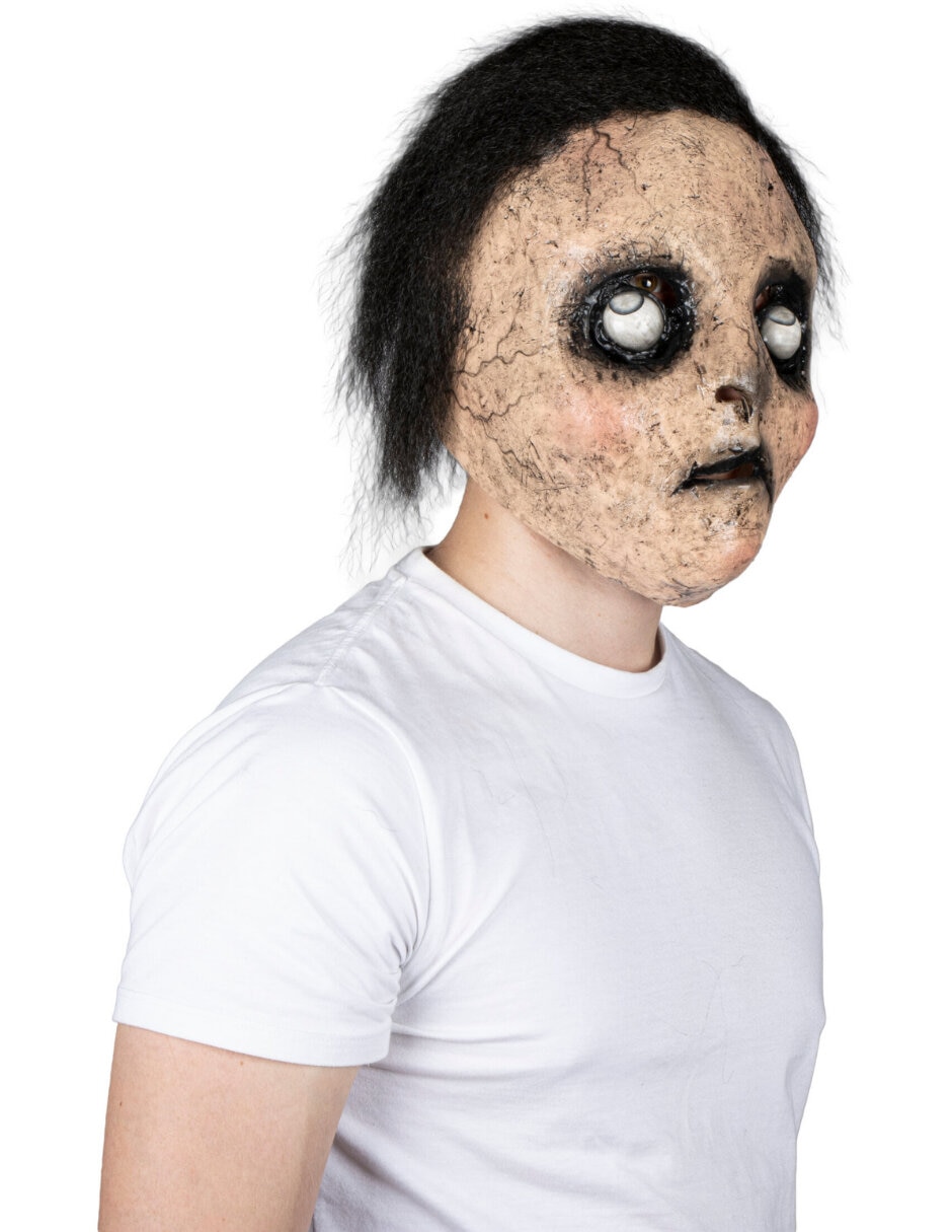 Máscara para disfraz de niño siniestro Ghoulish Productions