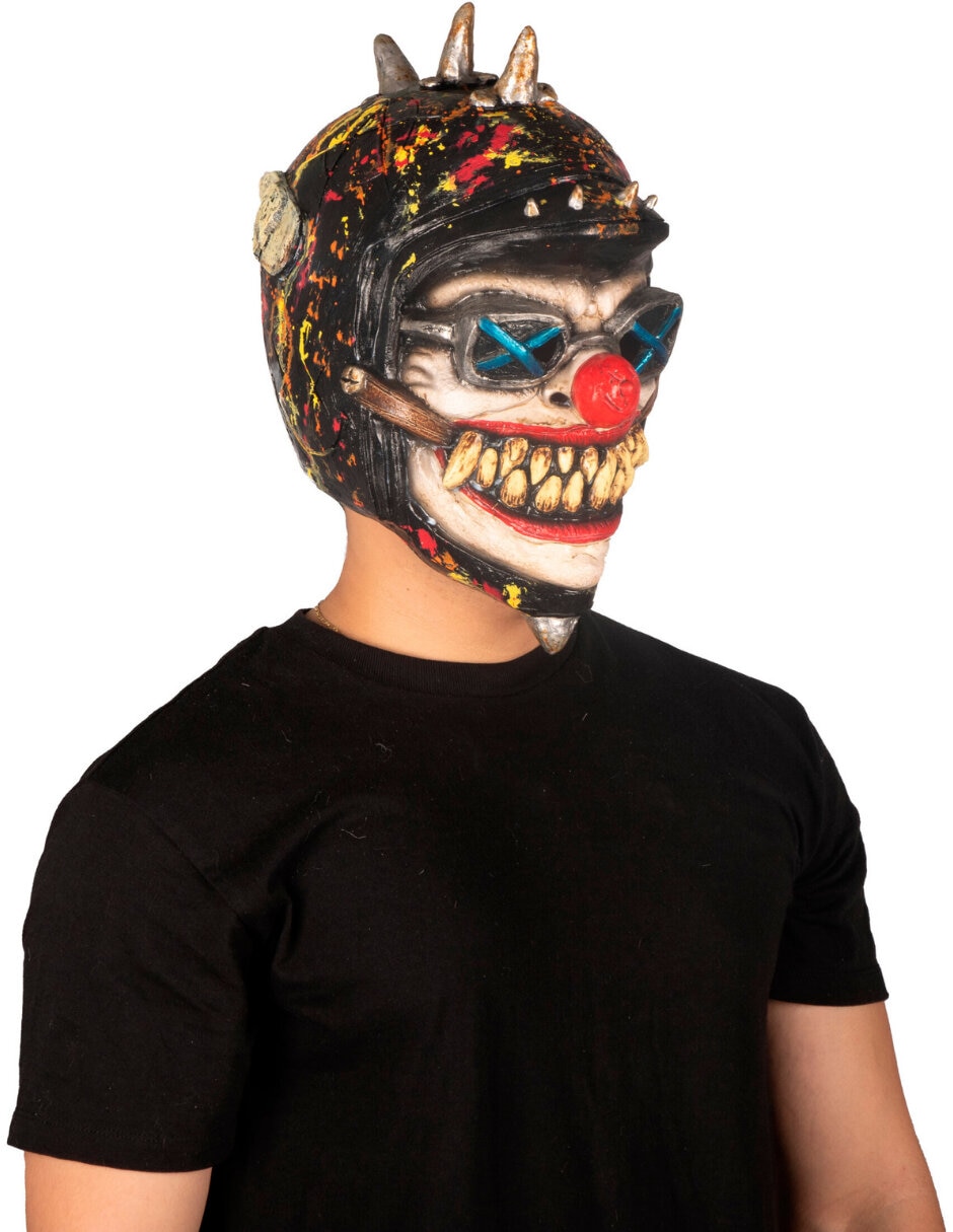 Máscara para disfraz de payaso biker Ghoulish Productions